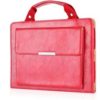 ipad faux leather handbag - red