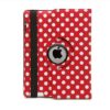 iPad 360 Polka Dot Case - Red