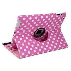 iPad 360 Polka Dot Case - Pink