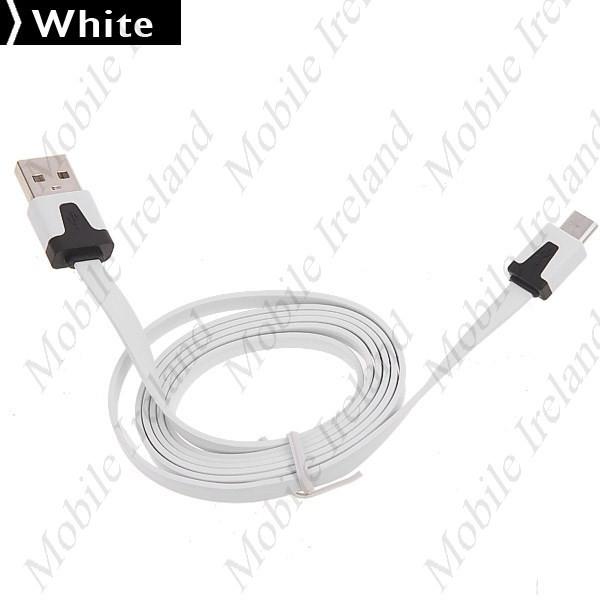 Micro USB Charging Cable 1m - White