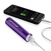 Veho Pebble Smartstick portable battery, 2200mah - Purple