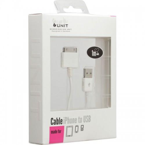 Unit USB Cable for iPhone 4/4s (30pin) - 1.0m