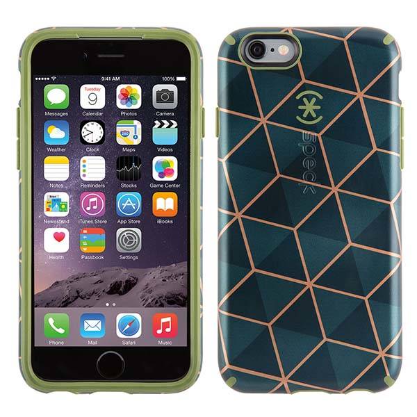 peck iPhone 6s Case Stacked Cube Green